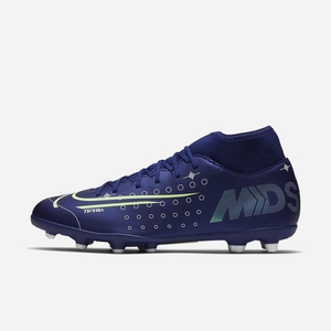 Crampon De Foot Nike Mercurial Superfly 7 Club MDS MG Bleu 6394-150 Blue Void/White/Black/Barely Volt Femme | SNV-70881610